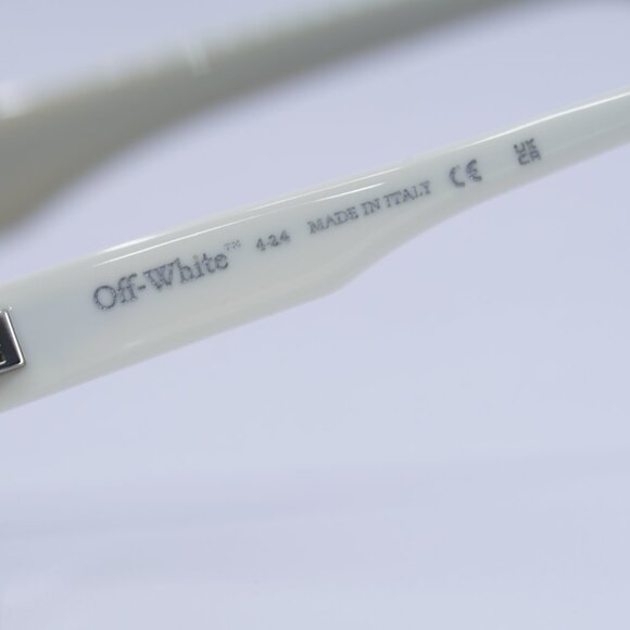 Off-White OERJ07E STYLE 7E 0100 Eyeglasses Square White 52mm Frame main image 4